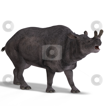 To use this stock image in your creative project, please select the size you need over to the right and click the "Add to Cart" button.
Your downloaded image will come with the Cutcaster watermark removed so don’t worry about the watermark you see on this page. Dinosaur Brontotherium stock photo, Dinosaur Brontotherium With Clipping Path over white by Ralf Kraft