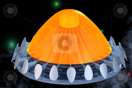 To use this stock image in your creative project, please select the size you need over to the right and click the "Add to Cart" button.
Your downloaded image will come with the Cutcaster watermark removed so don’t worry about the watermark you see on this page. Space craft stock photo, Image contains a Clipping Path / Cutting Path for the main object by Ralf Kraft
