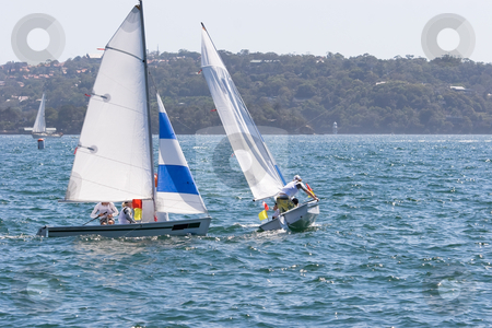 To use this stock image in your creative project, please select the size you need over to the right and click the "Add to Cart" button.
Your downloaded image will come with the Cutcaster watermark removed so don’t worry about the watermark you see on this page. Sailing on the Harbour stock photo, Sailing boats racing on the harbour by Nicholas Rjabow