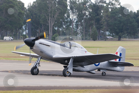 To use this stock image in your creative project, please select the size you need over to the right and click the "Add to Cart" button.
Your downloaded image will come with the Cutcaster watermark removed so don’t worry about the watermark you see on this page. A Mustang Airplane stock photo, A mustang on the runway by Nicholas Rjabow