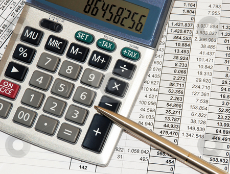 To use this stock image in your creative project, please select the size you need over to the right and click the "Add to Cart" button.
Your downloaded image will come with the Cutcaster watermark removed so don’t worry about the watermark you see on this page. Calculation stock photo, Silver calculator with pen and calculations numbers on paper by Julija Sapic