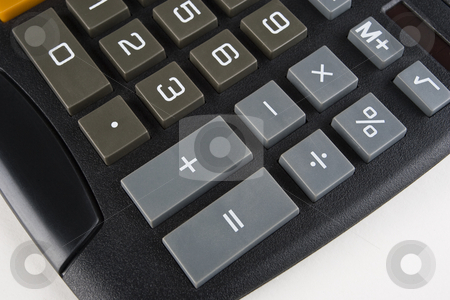 To use this stock image in your creative project, please select the size you need over to the right and click the "Add to Cart" button.
Your downloaded image will come with the Cutcaster watermark removed so don’t worry about the watermark you see on this page. Desktop Calculator stock photo, Lower right-hand side of a desktop calculator by Steve Smith