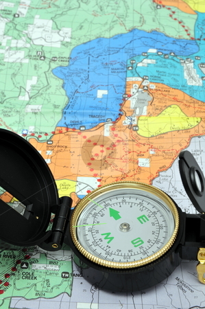 To use this stock image in your creative project, please select the size you need over to the right and click the "Add to Cart" button.
Your downloaded image will come with the Cutcaster watermark removed so don’t worry about the watermark you see on this page. Lensatic Compass And Map stock photo, A black lensatic compass on hiking map by Lynn Bendickson