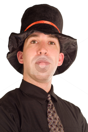To use this stock image in your creative project, please select the size you need over to the right and click the "Add to Cart" button.
Your downloaded image will come with the Cutcaster watermark removed so don’t worry about the watermark you see on this page. Scrooge stock photo, A caucasian male dressing up like a Christmas Scrooge by Richard Nelson