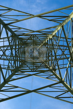 To use this stock image in your creative project, please select the size you need over to the right and click the "Add to Cart" button.
Your downloaded image will come with the Cutcaster watermark removed so don’t worry about the watermark you see on this page. Hochspannungsmasten - High voltage poles stock photo, Hochspannungsmasten - High voltage poles by Wolfgang Heidasch