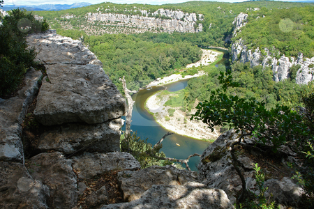To use this stock image in your creative project, please select the size you need over to the right and click the "Add to Cart" button.
Your downloaded image will come with the Cutcaster watermark removed so don’t worry about the watermark you see on this page. Cliffs in Chassezac, Ardeche Valley, Southern France stock photo, Im Tal des Chassezac (Ardeche) S?dfrankreich by Wolfgang Heidasch