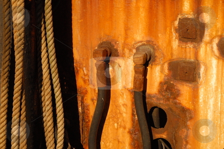 To use this stock image in your creative project, please select the size you need over to the right and click the "Add to Cart" button.
Your downloaded image will come with the Cutcaster watermark removed so don’t worry about the watermark you see on this page. Rusted fishing boat stock photo, This rusted and worn fishing boat is still in regular use. by Ashley Diamond
