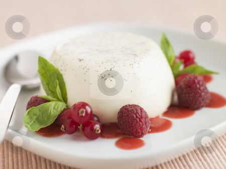 To use this stock image in your creative project, please select the size you need over to the right and click the "Add to Cart" button.
Your downloaded image will come with the Cutcaster watermark removed so don’t worry about the watermark you see on this page. Vanilla Panna cotta with Raspberries Redcurrants and Coulis stock photo, Close up of Vanilla Panna cotta with Raspberries Redcurrants and Coulis by Monkey Business Images