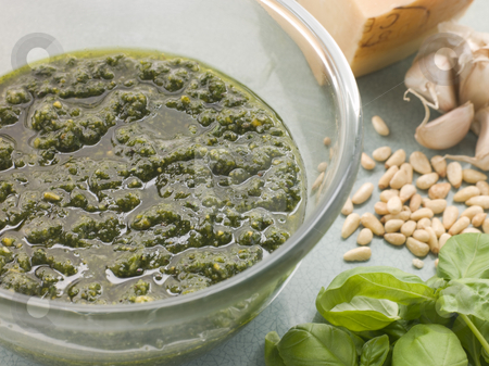 To use this stock image in your creative project, please select the size you need over to the right and click the "Add to Cart" button.
Your downloaded image will come with the Cutcaster watermark removed so don’t worry about the watermark you see on this page. Bowl of Fresh Pesto with Ingredients stock photo, Close up of Bowl of Fresh Pesto with Ingredients by Monkey Business Images