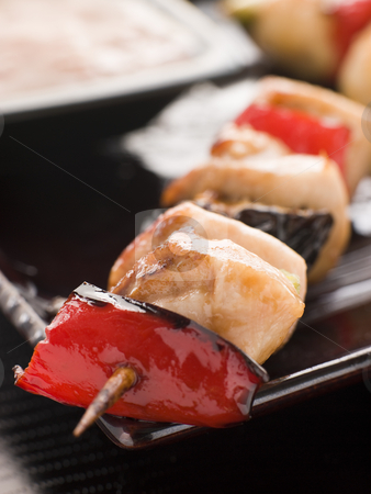 To use this stock image in your creative project, please select the size you need over to the right and click the "Add to Cart" button.
Your downloaded image will come with the Cutcaster watermark removed so don’t worry about the watermark you see on this page. Yakitori Skewer with Sukiyaki Sauce stock photo, Plate of Yakitori Chicken Skewers with Sukiyaki Sauce by Monkey Business Images