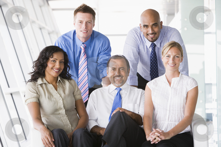 To use this stock image in your creative project, please select the size you need over to the right and click the "Add to Cart" button.
Your downloaded image will come with the Cutcaster watermark removed so don’t worry about the watermark you see on this page. Group of businesspeople in lobby stock photo, Group of businesspeople in office lobby by Monkey Business Images