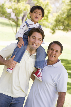 To use this stock image in your creative project, please select the size you need over to the right and click the "Add to Cart" button.
Your downloaded image will come with the Cutcaster watermark removed so don’t worry about the watermark you see on this page. Grandfather with adult son and grandchild stock photo, by Monkey Business Images