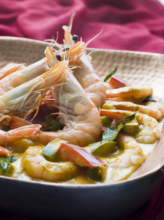 To use this stock image in your creative project, please select the size you need over to the right and click the "Add to Cart" button.
Your downloaded image will come with the Cutcaster watermark removed so don’t worry about the watermark you see on this page. Malai King Prawn Curry stock photo, Dish of Malai King Prawn Curry by Monkey Business Images