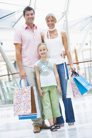To use this stock image in your creative project, please select the size you need over to the right and click the "Add to Cart" button.
Your downloaded image will come with the Cutcaster watermark removed so don’t worry about the watermark you see on this page. Family shopping in mall stock photo, Family shopping in mall carrying bags by Monkey Business Images
