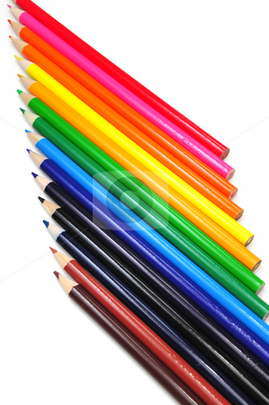To use this stock image in your creative project, please select the size you need over to the right and click the "Add to Cart" button.
Your downloaded image will come with the Cutcaster watermark removed so don’t worry about the watermark you see on this page. Verticle Colored Pencil Abstract stock photo, Colored pencils in various color shades in a verticle view by Lynn Bendickson
