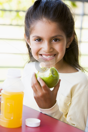 To use this stock image in your creative project, please select the size you need over to the right and click the "Add to Cart" button.
Your downloaded image will come with the Cutcaster watermark removed so don’t worry about the watermark you see on this page. Girl eating lunch at kindergarten stock photo, by Monkey Business Images