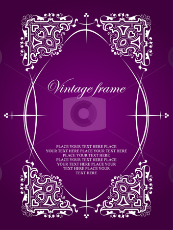 To use this stock image in your creative project, please select the size you need over to the right and click the "Add to Cart" button.
Your downloaded image will come with the Cutcaster watermark removed so don’t worry about the watermark you see on this page. Vintage frame stock vector clipart, Vintage frame vector illustration by Leonid Dorfman