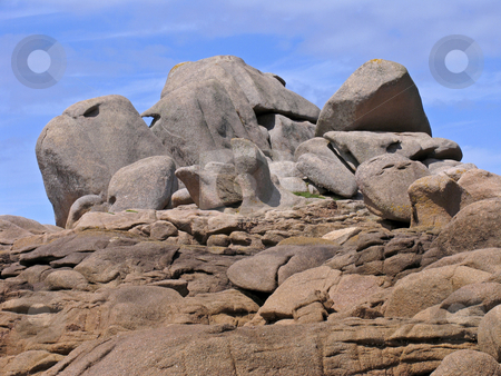To use this stock image in your creative project, please select the size you need over to the right and click the "Add to Cart" button.
Your downloaded image will come with the Cutcaster watermark removed so don’t worry about the watermark you see on this page. Granite Rocks near Ploumanach, Brittany, Northern France stock photo, Granite Rocks near Ploumanach, Brittany, Northern France by Lothar Hinz
