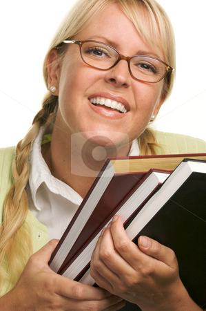 To use this stock image in your creative project, please select the size you need over to the right and click the "Add to Cart" button.
Your downloaded image will come with the Cutcaster watermark removed so don’t worry about the watermark you see on this page. Attractive Student Carrying Her Books stock photo, Attractive Student Carrying Her Books Isolated on a White Background. by Andy Dean