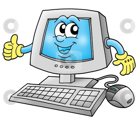 To use this stock image in your creative project, please select the size you need over to the right and click the "Add to Cart" button.
Your downloaded image will come with the Cutcaster watermark removed so don’t worry about the watermark you see on this page. Computer stock photo, Color illustration of computer with monitor. by Klara Viskova