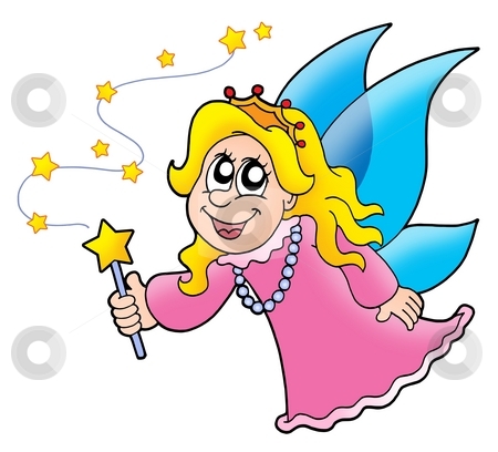 To use this stock image in your creative project, please select the size you need over to the right and click the "Add to Cart" button.
Your downloaded image will come with the Cutcaster watermark removed so don’t worry about the watermark you see on this page. Little fairy stock photo, Little fairy with magic wand - color illustration. by Klara Viskova