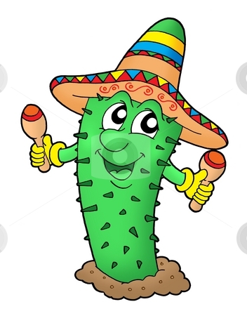 To use this stock image in your creative project, please select the size you need over to the right and click the "Add to Cart" button.
Your downloaded image will come with the Cutcaster watermark removed so don’t worry about the watermark you see on this page. Mexican cactus with somrero stock photo, Mexican cactus with sombrero - color illustration. by Klara Viskova