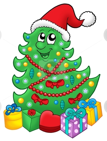 To use this stock image in your creative project, please select the size you need over to the right and click the "Add to Cart" button.
Your downloaded image will come with the Cutcaster watermark removed so don’t worry about the watermark you see on this page. Santa xmas tree with gifts stock photo, Santa xmas tree with gifts - color illustration. by Klara Viskova