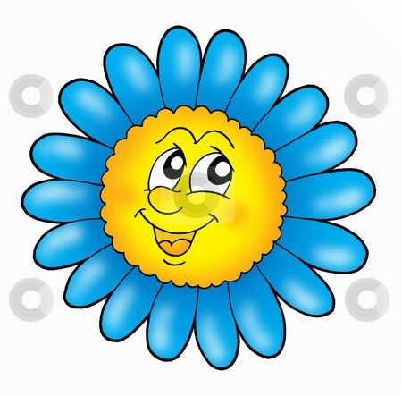 To use this stock image in your creative project, please select the size you need over to the right and click the "Add to Cart" button.
Your downloaded image will come with the Cutcaster watermark removed so don’t worry about the watermark you see on this page. Smiling flower stock photo, Smiling flower on white background - color illustration. by Klara Viskova