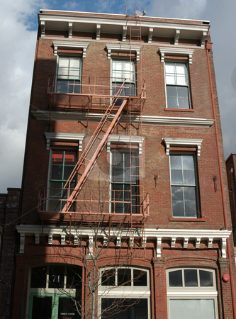 To use this stock image in your creative project, please select the size you need over to the right and click the "Add to Cart" button.
Your downloaded image will come with the Cutcaster watermark removed so don’t worry about the watermark you see on this page. Brick building stock photo, Brick office building in Portland Oregon by Tim Markley