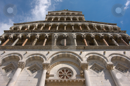 To use this stock image in your creative project, please select the size you need over to the right and click the "Add to Cart" button.
Your downloaded image will come with the Cutcaster watermark removed so don’t worry about the watermark you see on this page. Chiesa di San Michele in Foro in Lucca, Toskana - Church San Michele in Lucca, Tuscany stock photo, San Michele in Foro, St. Michael auf dem Forum - dem alten r?mischen Marktplatz, ist die zweite bedeutende Kirche in Lucca nach dem Dom. Auch sie stammt aus dem 12. Jh. (ab 1143). Baumeister war Diotisalvi (Major: Guidetto da Como). - San Michele in Foro is a basilica church in Lucca. It was built over the former Roman forum. by Wolfgang Heidasch