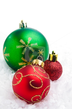 To use this stock image in your creative project, please select the size you need over to the right and click the "Add to Cart" button.
Your downloaded image will come with the Cutcaster watermark removed so don’t worry about the watermark you see on this page. Christmas Time stock photo, A series of colorful Christmas ornaments decoration by Jose Wilson Araujo