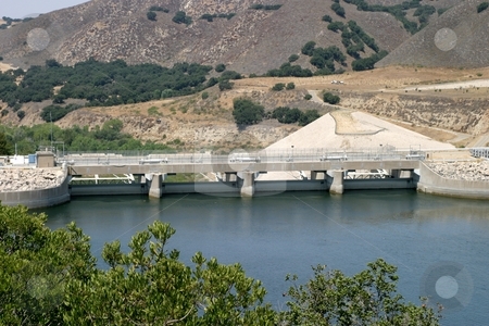 To use this stock image in your creative project, please select the size you need over to the right and click the "Add to Cart" button.
Your downloaded image will come with the Cutcaster watermark removed so don’t worry about the watermark you see on this page. Bradbruy Dam stock photo, The Bradbury Dam at Lake Cachuma in Santa Barbara County. by Henrik Lehnerer