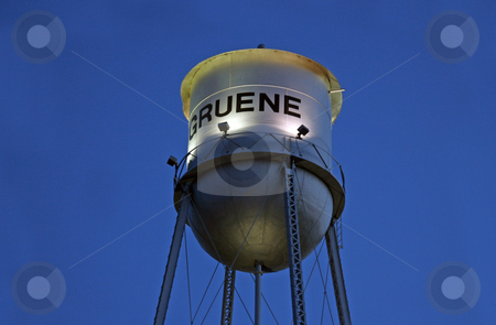 To use this stock image in your creative project, please select the size you need over to the right and click the "Add to Cart" button.
Your downloaded image will come with the Cutcaster watermark removed so don’t worry about the watermark you see on this page. Gruene Water Tower stock photo, The old historic water tower in the city of Gruene, Texas by Kevin Tietz