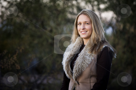 To use this stock image in your creative project, please select the size you need over to the right and click the "Add to Cart" button.
Your downloaded image will come with the Cutcaster watermark removed so don’t worry about the watermark you see on this page. Pretty Blonde Woman stock photo, Portrait of pretty blonde woman in outdoor setting by Scott Griessel