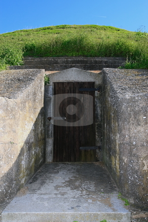To use this stock image in your creative project, please select the size you need over to the right and click the "Add to Cart" button.
Your downloaded image will come with the Cutcaster watermark removed so don’t worry about the watermark you see on this page. Earth Shelter stock photo, Fort Pulaski earth sheltered underground passageway by Jack Schiffer