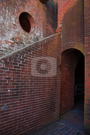 To use this stock image in your creative project, please select the size you need over to the right and click the "Add to Cart" button.
Your downloaded image will come with the Cutcaster watermark removed so don’t worry about the watermark you see on this page. Fort Pulaski Georgia stock photo, Fort pulaski stairs and passageways architectual design by Jack Schiffer