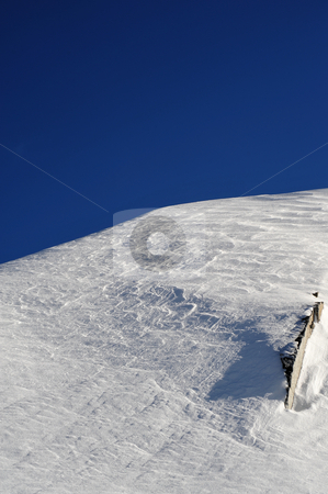 To use this stock image in your creative project, please select the size you need over to the right and click the "Add to Cart" button.
Your downloaded image will come with the Cutcaster watermark removed so don’t worry about the watermark you see on this page. Windblown Mountain Top stock photo, Sparkling snow covered mountain peak on a clear cloudless day, image contains GPS location information by Lynn Bendickson
