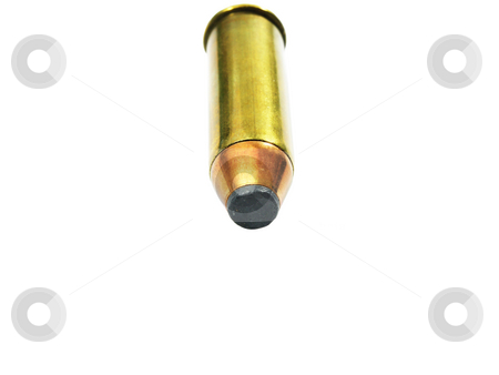 To use this stock image in your creative project, please select the size you need over to the right and click the "Add to Cart" button.
Your downloaded image will come with the Cutcaster watermark removed so don’t worry about the watermark you see on this page. Bullet Close up stock photo, Bullet close up on a white background by John Teeter