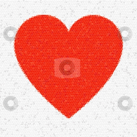 To use this stock image in your creative project, please select the size you need over to the right and click the "Add to Cart" button.
Your downloaded image will come with the Cutcaster watermark removed so don’t worry about the watermark you see on this page. Heart Mosaic Triangles stock photo, Red heart mosaic made from little tiles. by Henrik Lehnerer