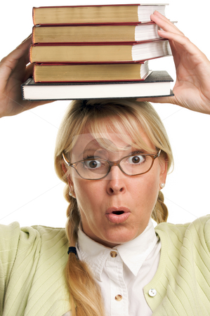 To use this stock image in your creative project, please select the size you need over to the right and click the "Add to Cart" button.
Your downloaded image will come with the Cutcaster watermark removed so don’t worry about the watermark you see on this page. Attractive Woman with Her Books stock photo, Attractive Woman with Her Books Isolated on a White Background. by Andy Dean