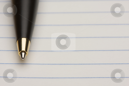 To use this stock image in your creative project, please select the size you need over to the right and click the "Add to Cart" button.
Your downloaded image will come with the Cutcaster watermark removed so don’t worry about the watermark you see on this page. Pen and Pad of Paper stock photo, Pen and Pad of Lined Paper by Andy Dean