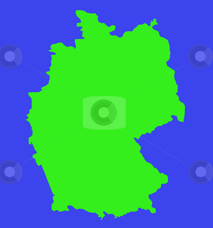 To use this stock image in your creative project, please select the size you need over to the right and click the "Add to Cart" button.
Your downloaded image will come with the Cutcaster watermark removed so don’t worry about the watermark you see on this page. Outline map of Federal Republic of Germany stock photo, Outline map of Federal Republic of Germany in green isolated on white background. by Martin Crowdy