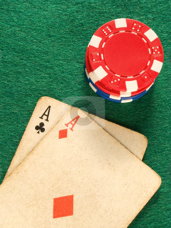 To use this stock image in your creative project, please select the size you need over to the right and click the "Add to Cart" button.
Your downloaded image will come with the Cutcaster watermark removed so don’t worry about the watermark you see on this page. Two old poker card aces and colorful poker chips. stock photo, Two old poker card aces and colorful poker chips. by Stephen Rees