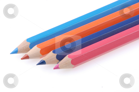 To use this stock image in your creative project, please select the size you need over to the right and click the "Add to Cart" button.
Your downloaded image will come with the Cutcaster watermark removed so don’t worry about the watermark you see on this page. Colored pencil stock photo, Colored pencil on a white background. Close-up. Macro. by Joanna Szycik