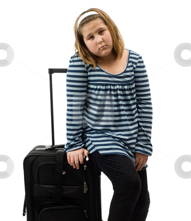 To use this stock image in your creative project, please select the size you need over to the right and click the "Add to Cart" button.
Your downloaded image will come with the Cutcaster watermark removed so don’t worry about the watermark you see on this page. Runaway stock photo, A runaway girl with her luggage, isolated against a white background by Richard Nelson