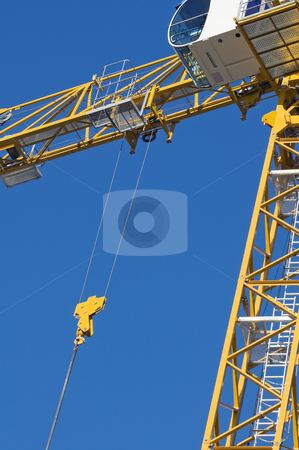 To use this stock image in your creative project, please select the size you need over to the right and click the "Add to Cart" button.
Your downloaded image will come with the Cutcaster watermark removed so don’t worry about the watermark you see on this page. Crane stock photo, Yellow crane against a blue the sky by Massimiliano Leban