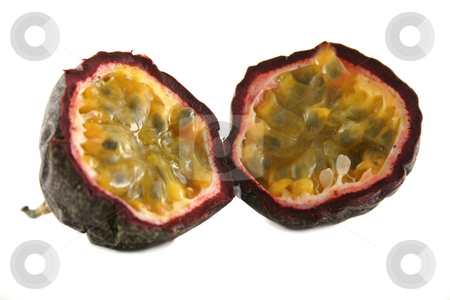 To use this stock image in your creative project, please select the size you need over to the right and click the "Add to Cart" button.
Your downloaded image will come with the Cutcaster watermark removed so don’t worry about the watermark you see on this page. Passionfruit 1 stock photo, Freshly harvested passionfruit cut in half. by Brett Mulcahy