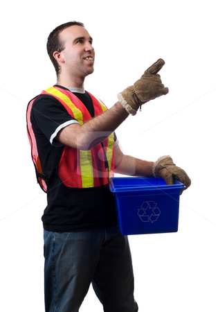To use this stock image in your creative project, please select the size you need over to the right and click the "Add to Cart" button.
Your downloaded image will come with the Cutcaster watermark removed so don’t worry about the watermark you see on this page. City Worker Pointing stock photo, A young city worker pointing at something, isolated against a white background by Richard Nelson