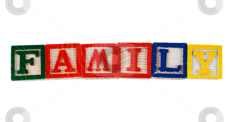 To use this stock image in your creative project, please select the size you need over to the right and click the "Add to Cart" button.
Your downloaded image will come with the Cutcaster watermark removed so don’t worry about the watermark you see on this page. Family stock photo, The word family, spelled using colorful letter blocks, isolated against a white background by Richard Nelson