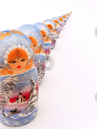 To use this stock image in your creative project, please select the size you need over to the right and click the "Add to Cart" button.
Your downloaded image will come with the Cutcaster watermark removed so don’t worry about the watermark you see on this page. Matrioshkas stock photo, Picture of ten typical russian matrioshka dolls by Matteo Malavasi